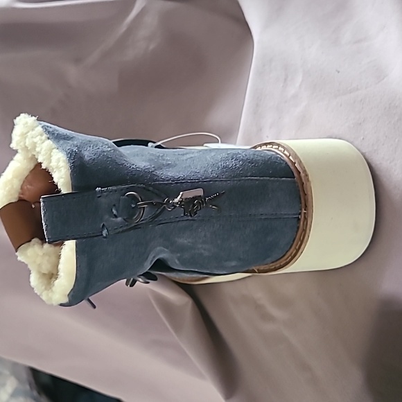 Coach Urban Hiker Suede and Shearling Lined Bootie - Picture 2 of 8